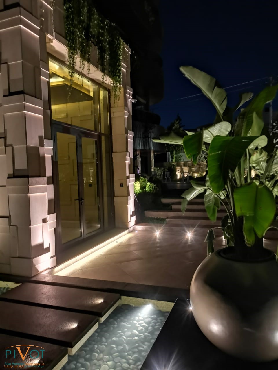Luxury Villa Landscape Lighting